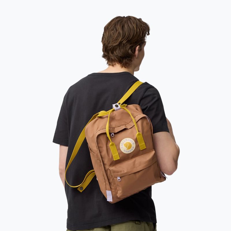 Рюкзак міський Fjällräven Kånken Concept 16 l khaki dust/kantarell 7