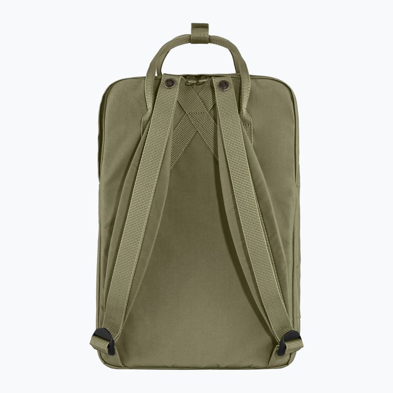 Рюкзак міський Fjällräven Kanken Laptop 15" 18 л green 2