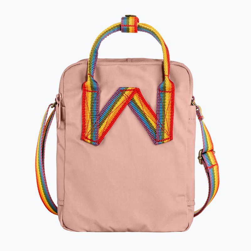 Сумка Fjällräven Kanken Rainbow Sling 2,5 л chalk rose/rainbow 3