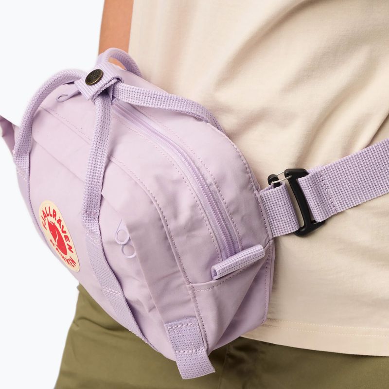 Сумка на пояс Fjällräven Kanken pastel lavender 8