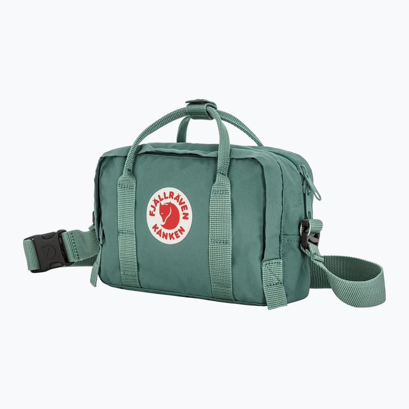Сумка на пояс Fjällräven Kanken frost green 2