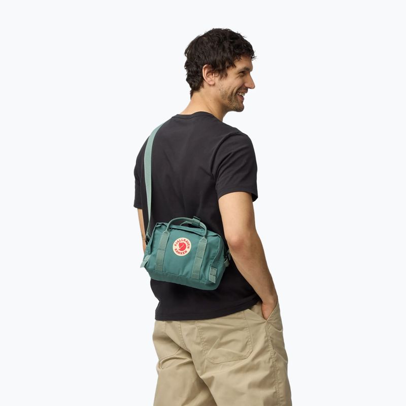 Сумка на пояс Fjällräven Kanken frost green 4