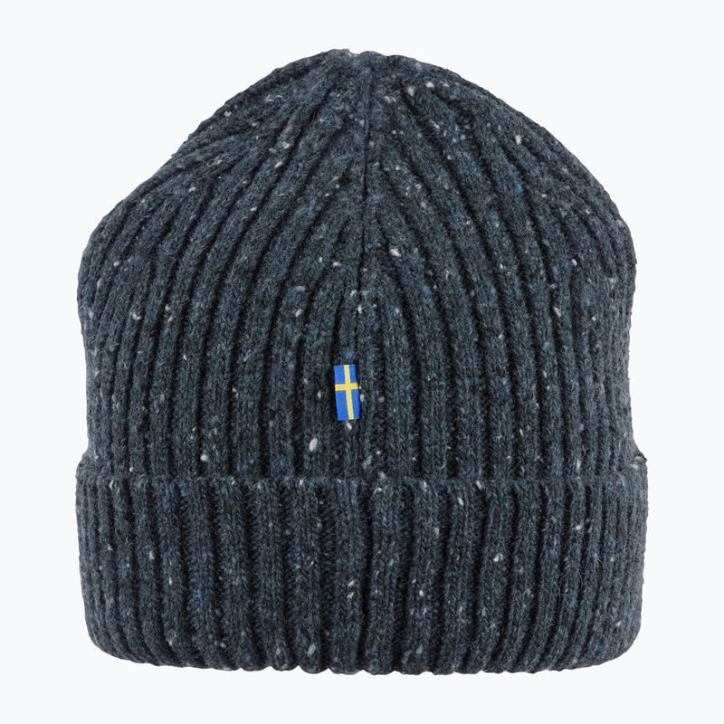 Шапка зимова Fjällräven Ovik Neps Beanie dark navy 3