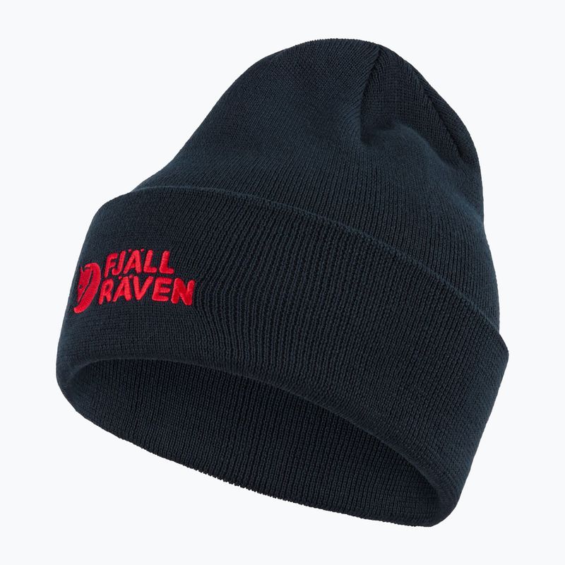 Шапка зимова Fjällräven Vardag Beanie dark navy 2
