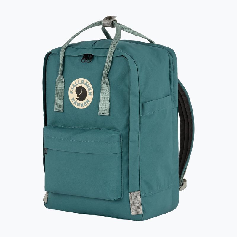 Рюкзак міський Fjällräven Kanken Koncept Laptop 15" 18 l teal/frost green 2