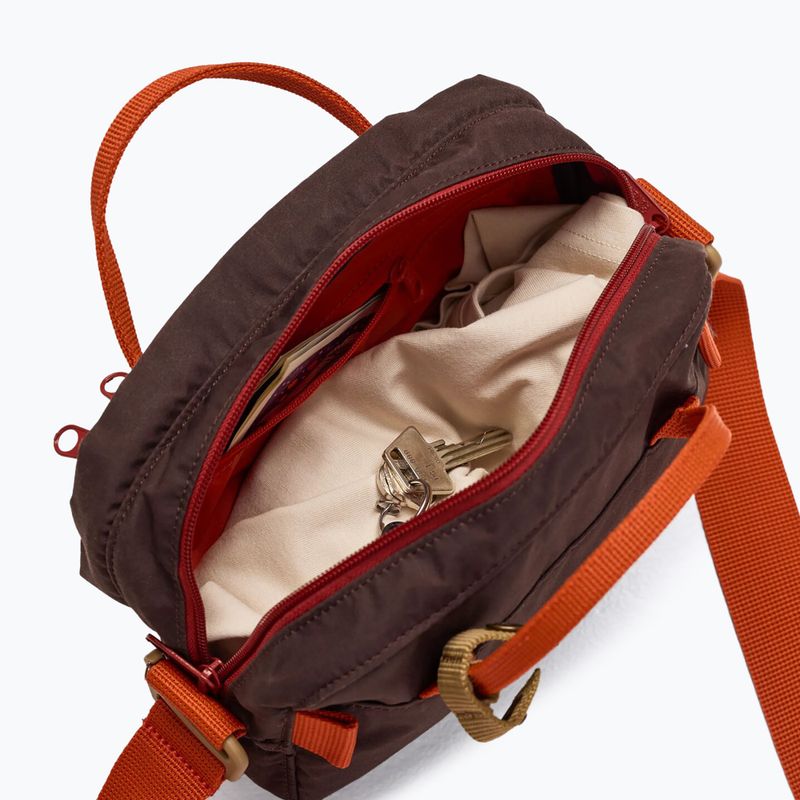 Сумка Fjällräven Kanken Koncept 4 l black oak/rowan red 4