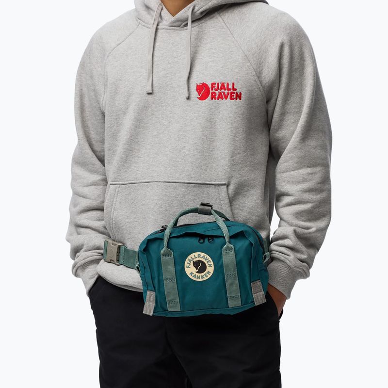 Сумка Fjällräven Kanken Koncept 4 l teal/frost green 4