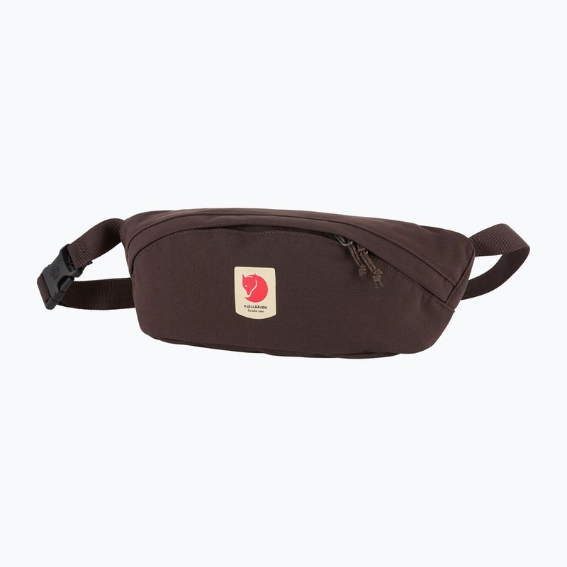 Сумка бананка Fjällräven Ulvo Medium black oak 2