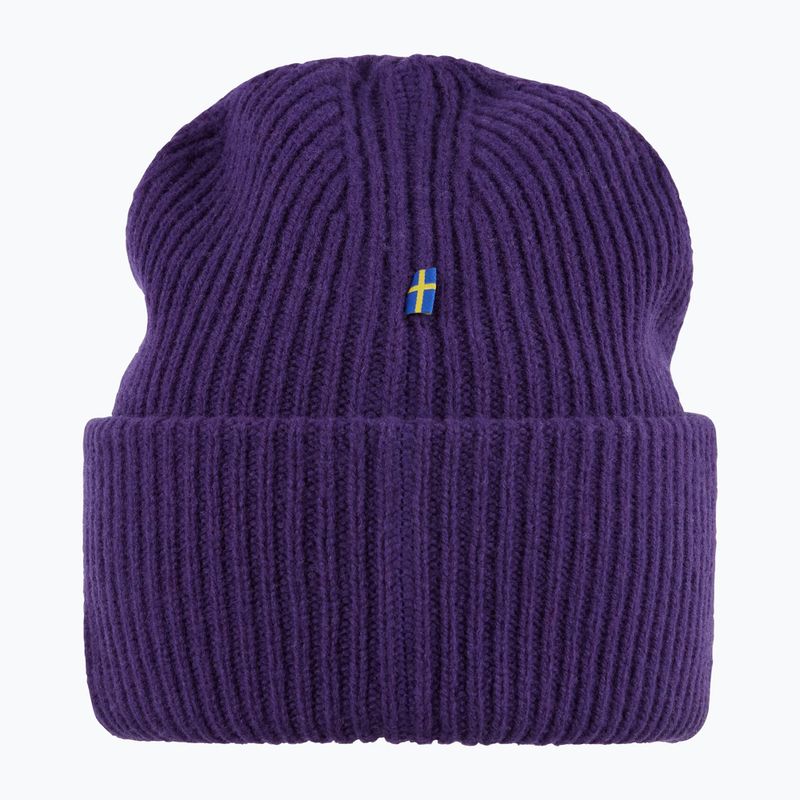 Шапка зимова Fjällräven 1960 Logo Hat dark violet 3