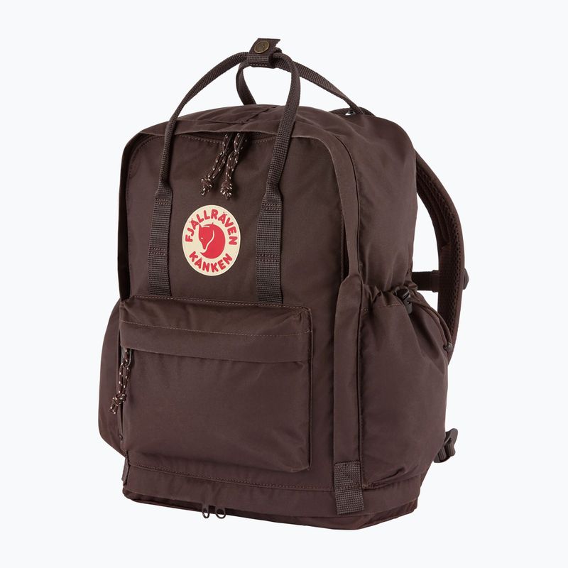Рюкзак міський Fjällräven Kånken Outlong 18 l black oak 2