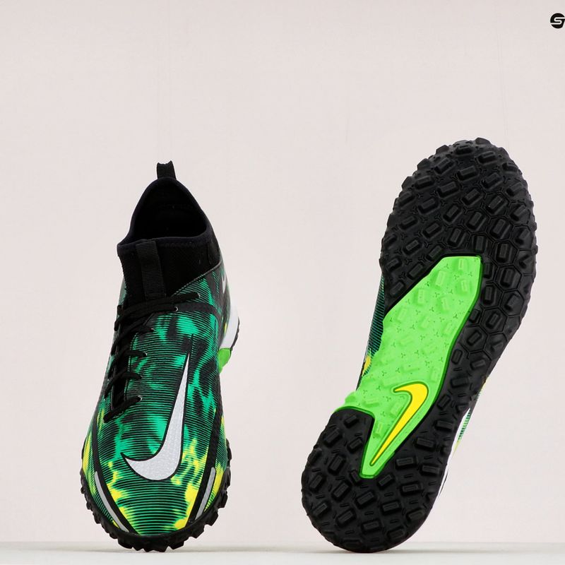 Футбольні бутси дитячі Nike Phantom GT2 Academy DF SW TF Jr чорні DM0741-003 10