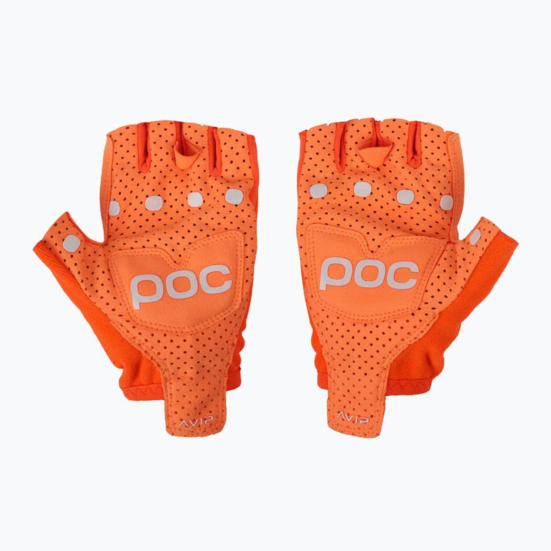 Велорукавиці POC AVIP Short zink orange 2