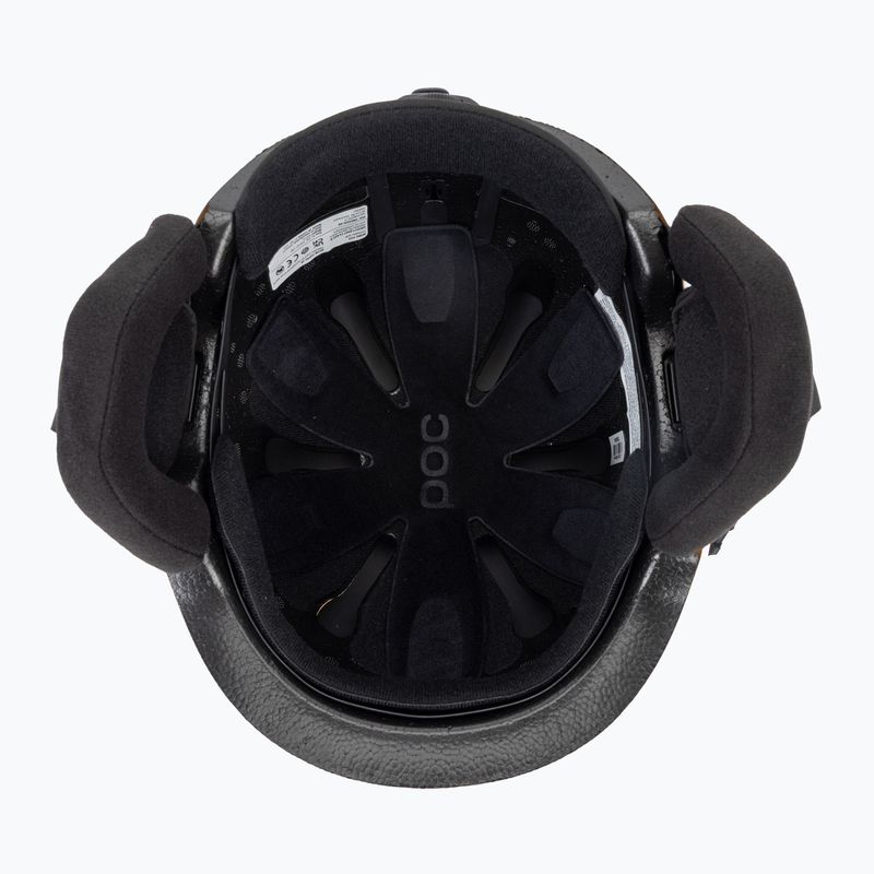 Гірськолижний шолом POC Auric Cut матовий білий 5