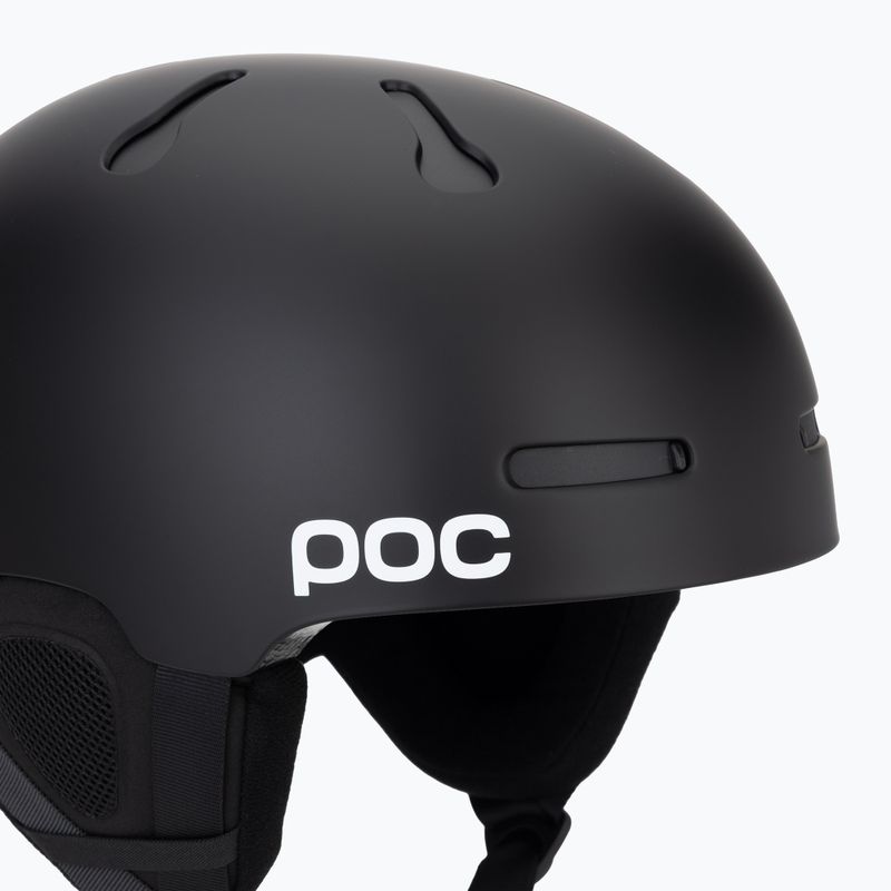 Гірськолижний шолом POC Auric Cut матовий чорний 7