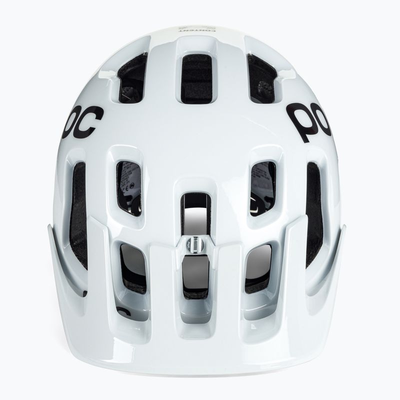 Шолом велосипедний POC Tectal Race SPIN hydrogen white/uranium black 2
