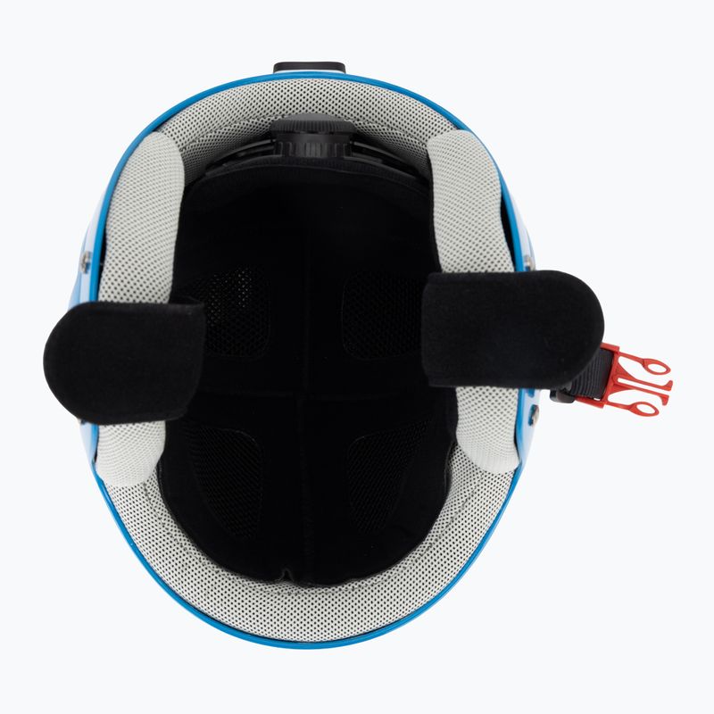 Дитячий гірськолижний шолом POC POCito Skull флуоресцентний синій 5