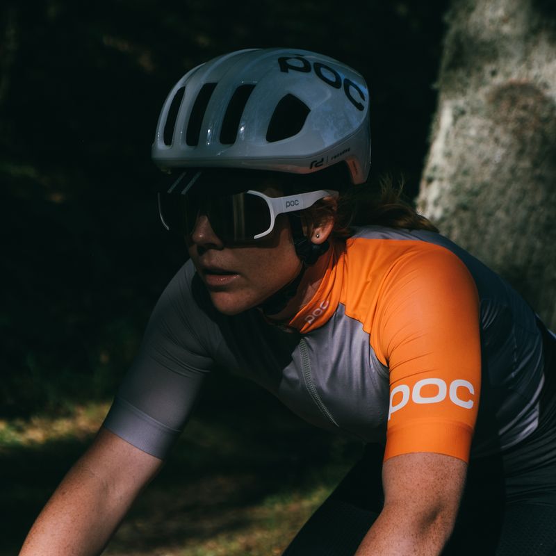Окуляри велосипедні POC Aspire hydrogen white/clarity road silver 8