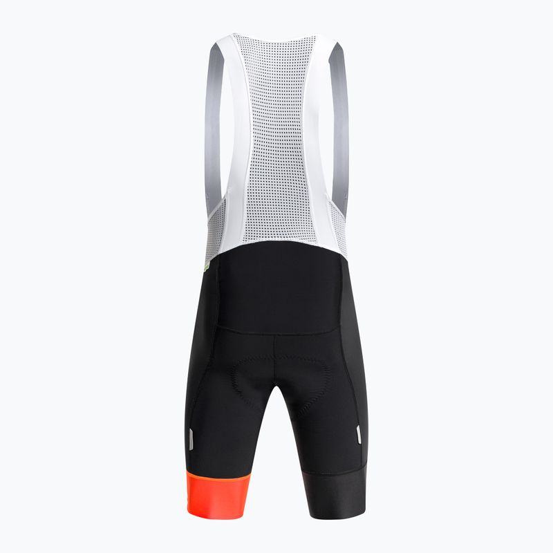 Велошорти чоловічі POC Essential Road VPDs Bib Shorts uranium black/hydrogen white 8