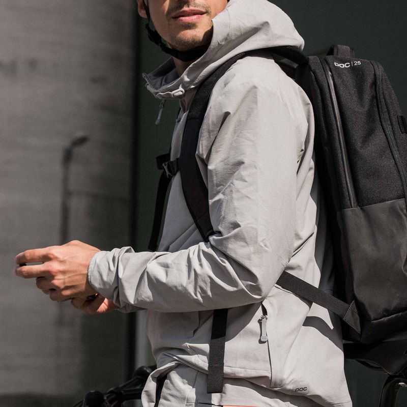 Куртка велосипедна чоловіча POC Transcend alloy grey 3