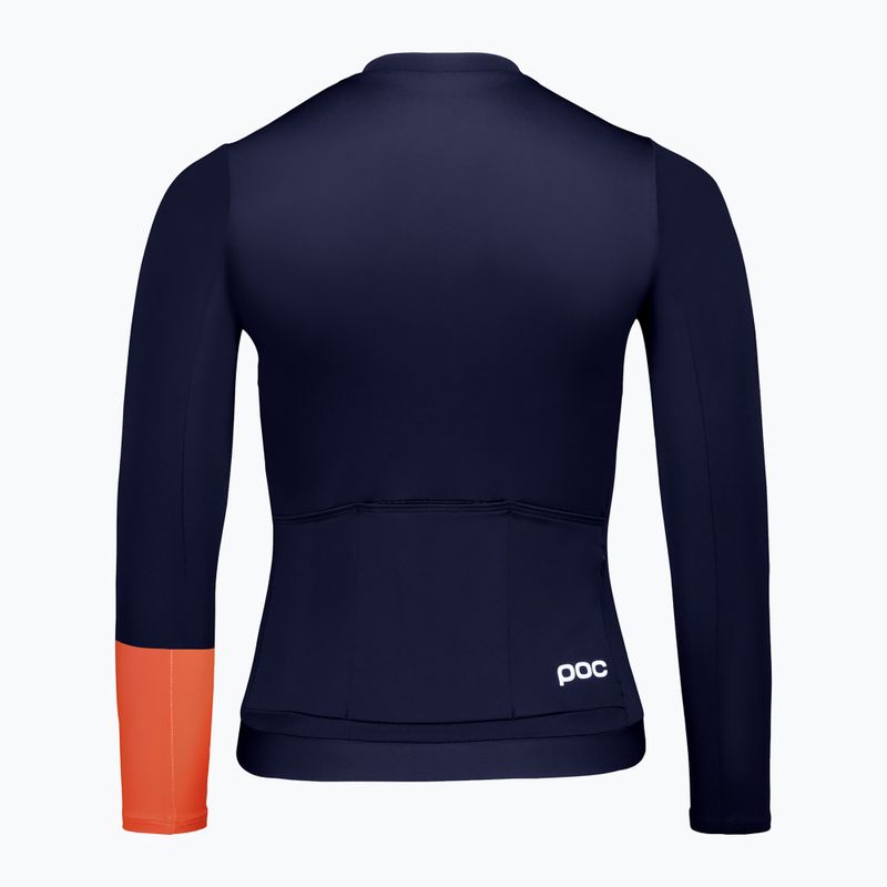 Лонгслів велосипедний жіночий POC Cadence Jersey apatite navy 7