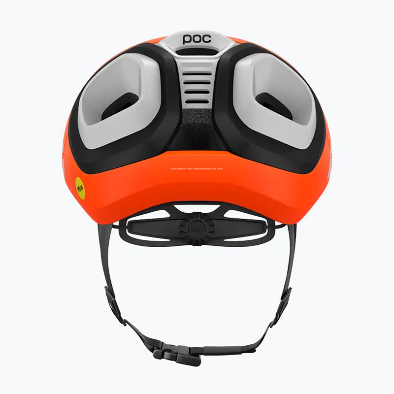 Шолом велосипедний POC Amidal orange matt/uranium black matt/hydrogen white matt 3