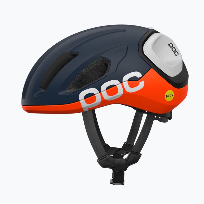 Шолом велосипедний POC Amidal apatite navy matt/orange matt/hydrogen white matt 4