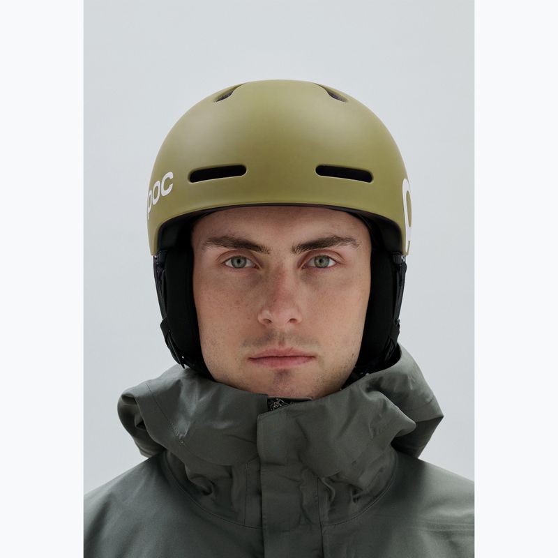 Шолом лижний POC Fornix BC olivine green matt 5