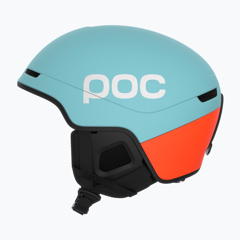Шолом лижний POC Obex Contour indicolite blue matt/carnelian orange matt 2