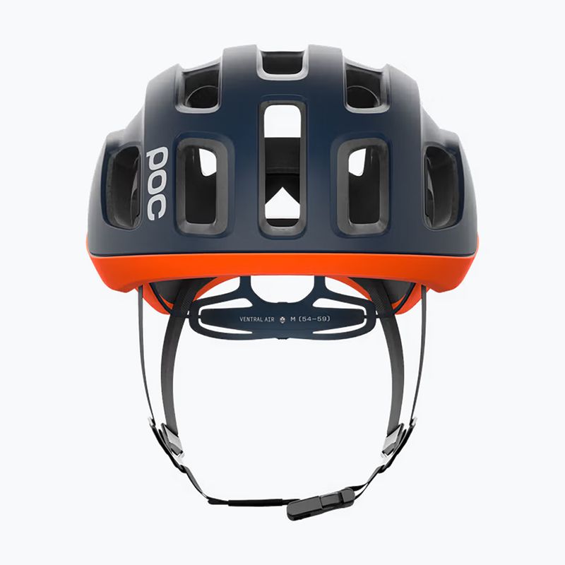 Шолом велосипедний POC Ventral Air Mips apatite navy matt/orange matt/hydrogen white matt 2