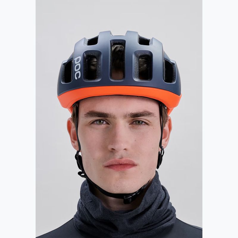 Шолом велосипедний POC Ventral Air Mips apatite navy matt/orange matt/hydrogen white matt 5