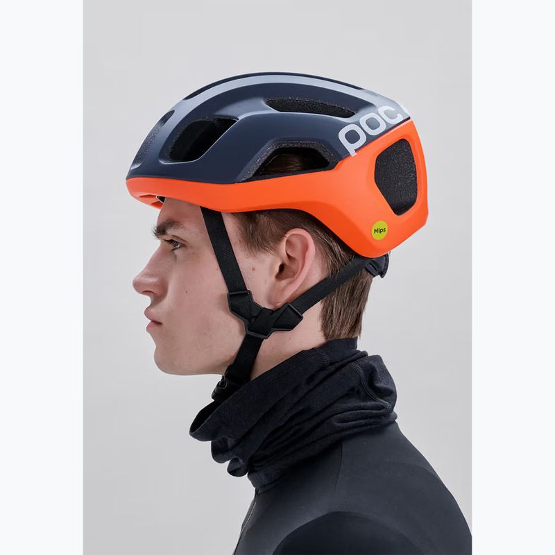 Шолом велосипедний POC Ventral Air Mips apatite navy matt/orange matt/hydrogen white matt 6