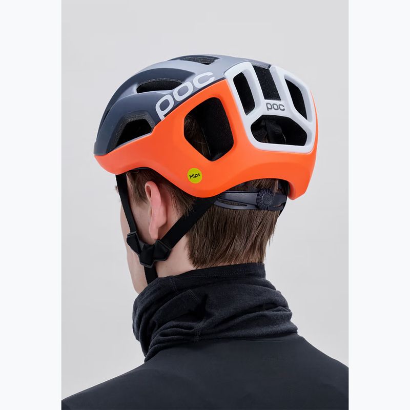 Шолом велосипедний POC Ventral Air Mips apatite navy matt/orange matt/hydrogen white matt 7