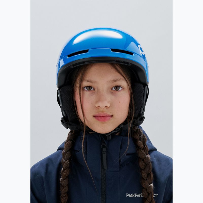 Шолом лижний дитячий POC Pocito Obex MIPS Jr fluorescent blue 6
