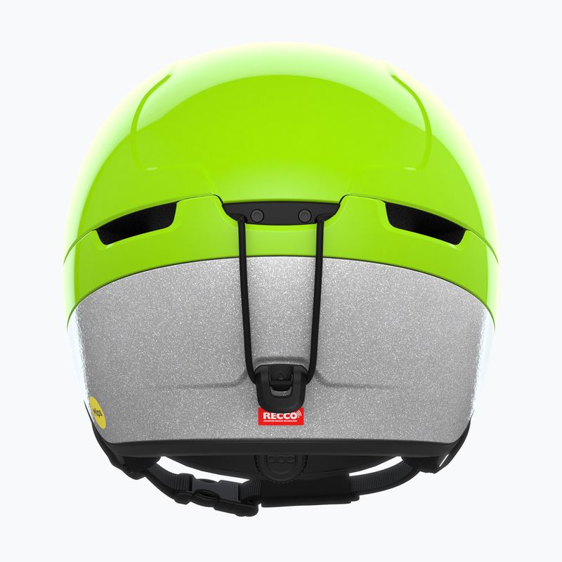 Шолом лижний дитячий POC Pocito Obex MIPS Jr fluorescent yellow/green 4