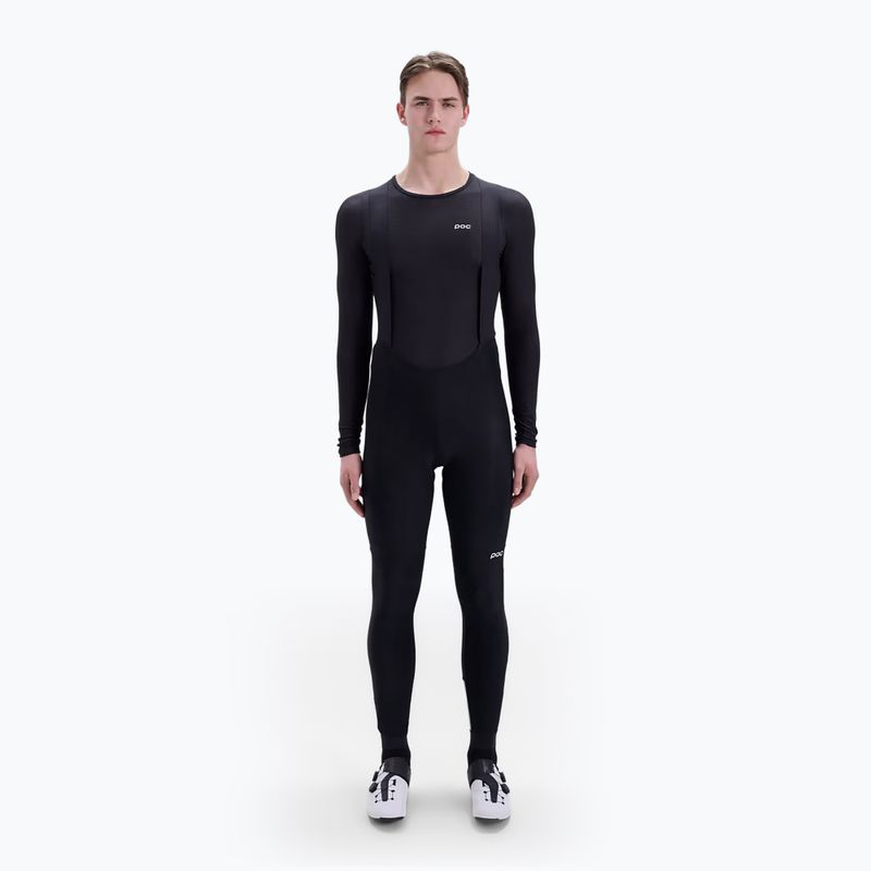 Лонгслів велосипедний чоловічий POC Layer Mid Jersey uranium black 2