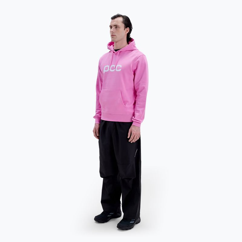 Кофта POC Hood thulite pink/hydrogen white 2