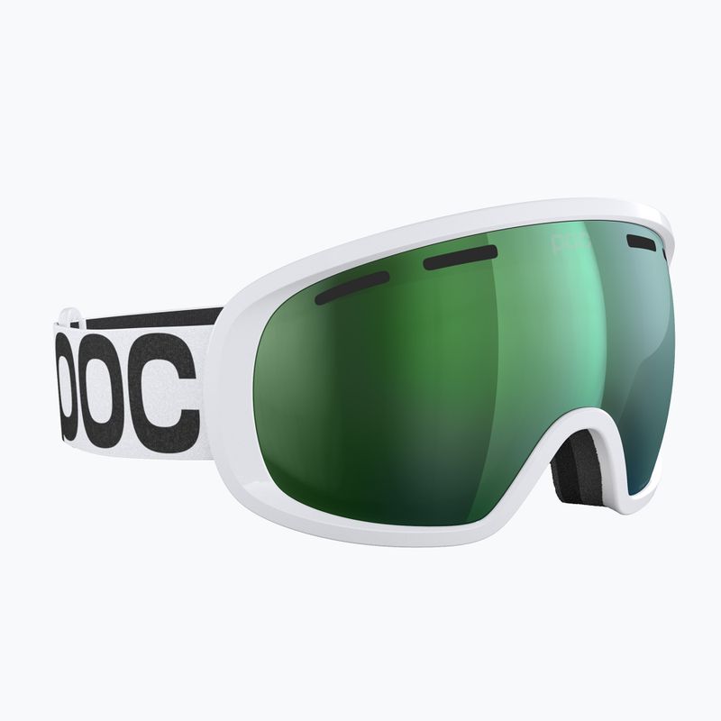 Окуляри лижні POC Fovea hydrogen white/partly sunny green 2