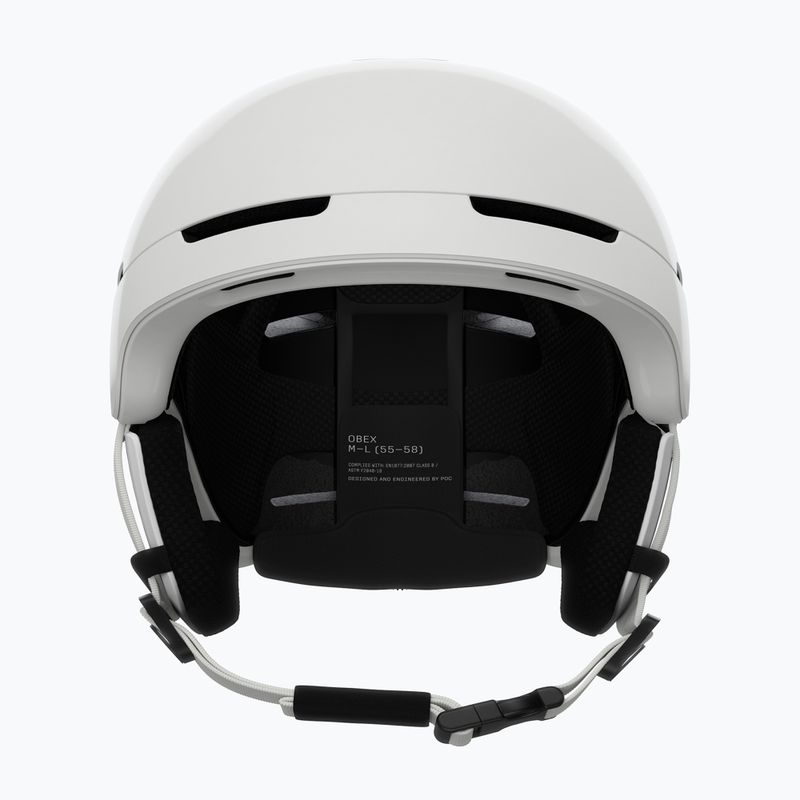 Шолом лижний POC Obex MIPS hydrogen white/fluorescent orange 3