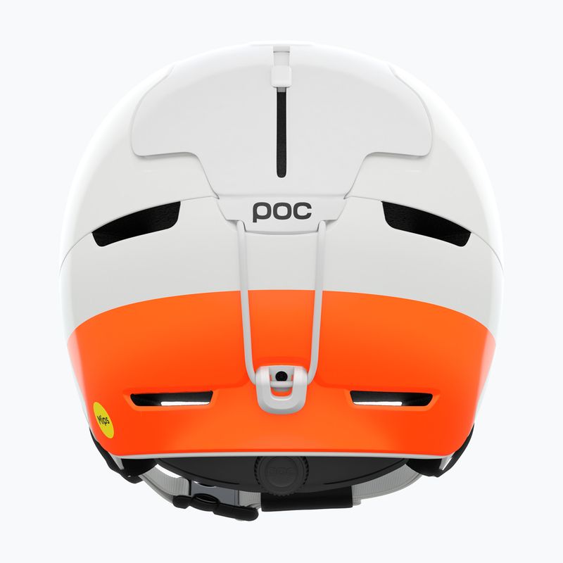 Шолом лижний POC Obex MIPS hydrogen white/fluorescent orange 4