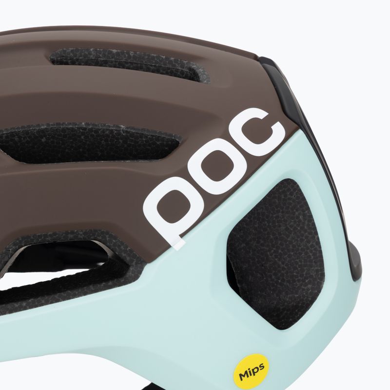 Шолом велосипедний POC Ventral Air MIPS bronzite brown matt/lazurite blue matt 7