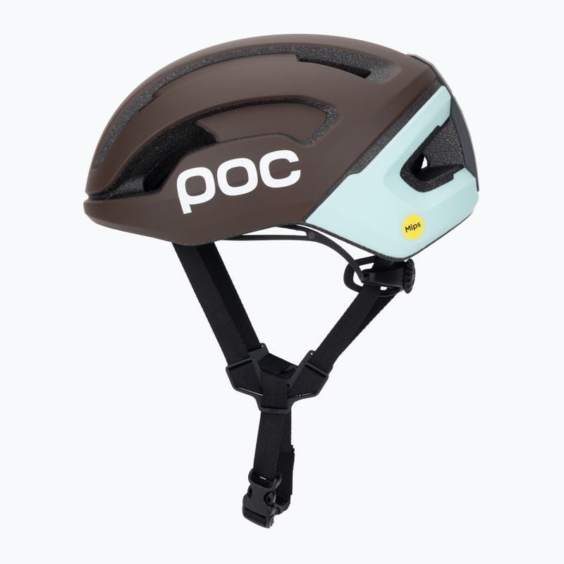 Шолом велосипедний POC Omne Air MIPS bronzite brown matt/lazurite blue matt 3