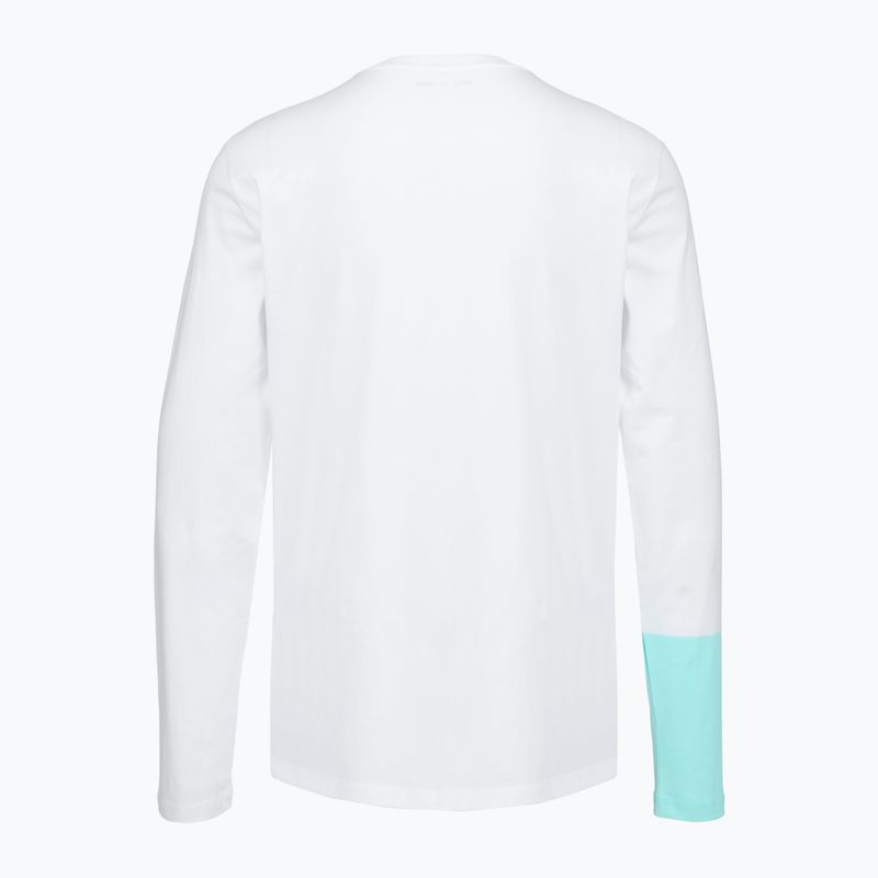 Лонгслів POC Tee hydrogen white/lazurite blue 4