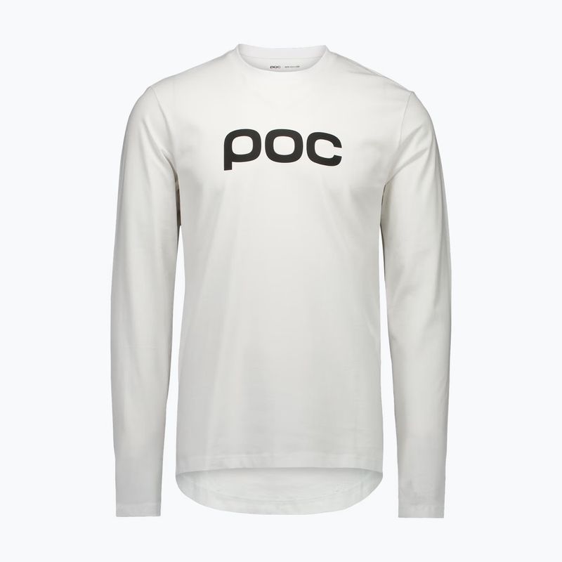 Лонгслів POC Tee hydrogen white/lazurite blue 3