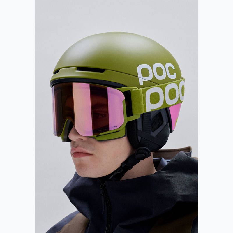 Окуляри лижні POC Nexal olivine green/partly sunny rose gold 6