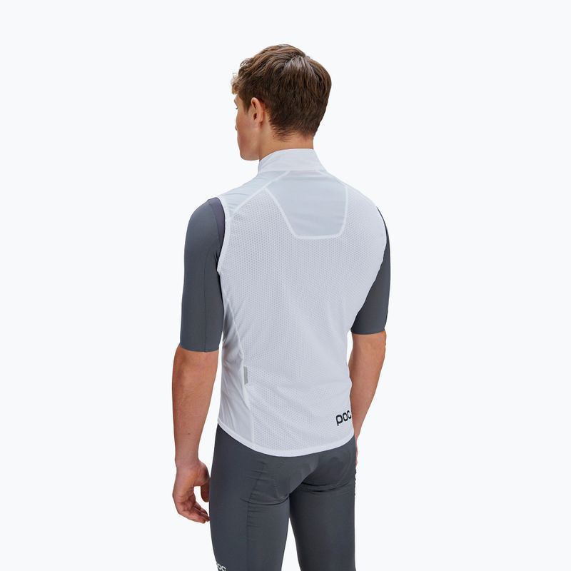 Жилет велосипедний чоловічий POC Enthral hydrogen white 2