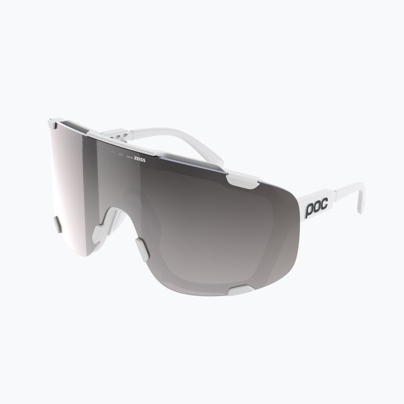 Окуляри сонцезахисні POC Devour hydrogen white/clarity road/sunny silver