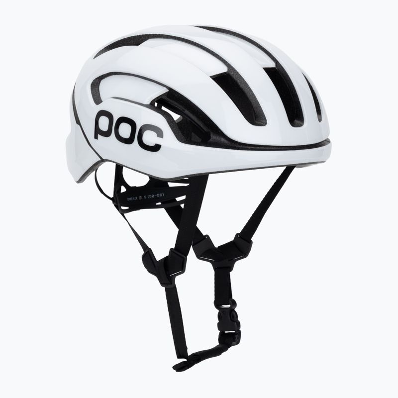 Шолом велосипедний POC Omne Air MIPS hydrogen white/uranium black matt w. logo