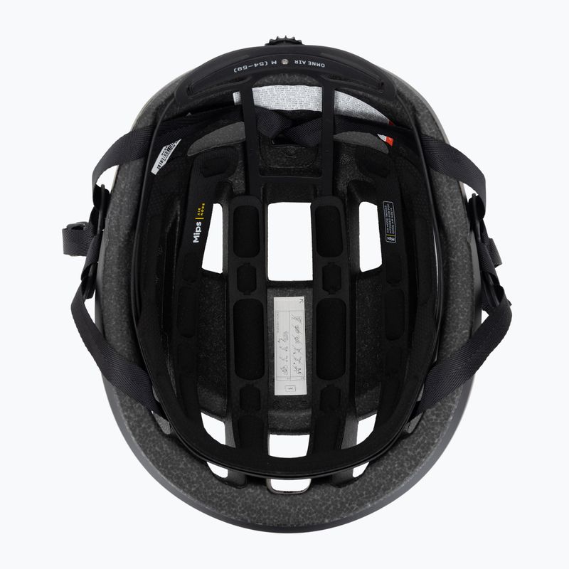 Шолом велосипедний POC Omne Air MIPS uranium black matt/hydrogen white w. logo 5