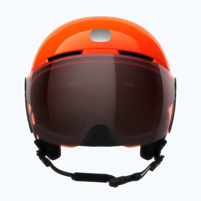 Шолом лижний дитячий POC POCito Obex Visor S2 Jr fluo orange/clarity pocito/partly sunny/lt orange 3