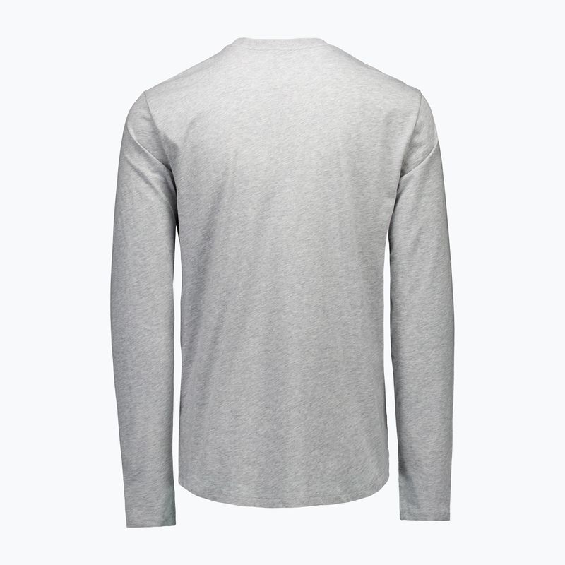 Лонгслів POC Tee grey/melange 2